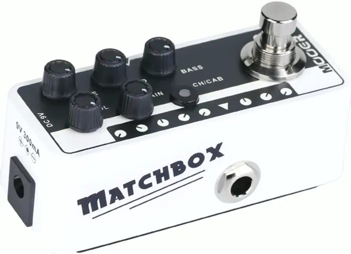 MOOER 's  Matchbox 013  Compact Preamp  Dual Channel   Enhanced Version