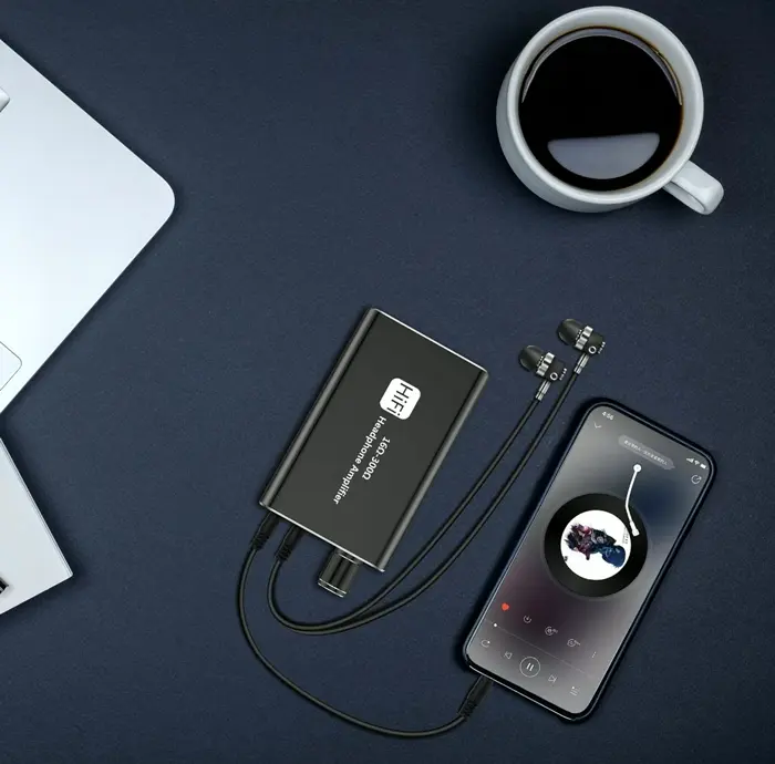 Earphone Amplifier, Two-Stage Gain Switch