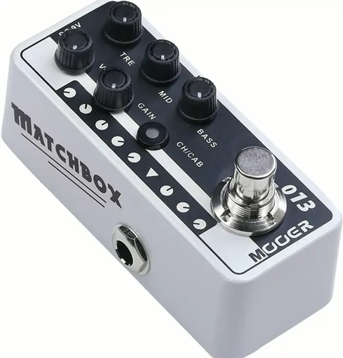 MOOER 's  Matchbox 013  Compact Preamp  Dual Channel   Enhanced Version