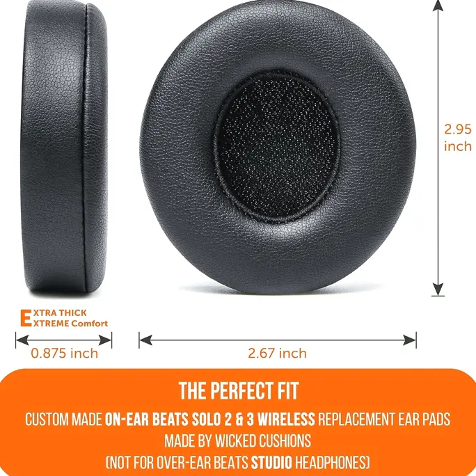 Compatible Cushions for Beats Solo Headsets