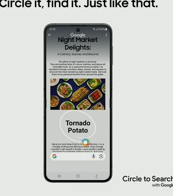 Samsung Galaxy Flip5 AI Phone, 256 GB, Foldable Design