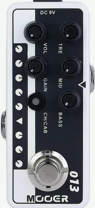 MOOER 's  Matchbox 013  Compact Preamp  Dual Channel   Enhanced Version