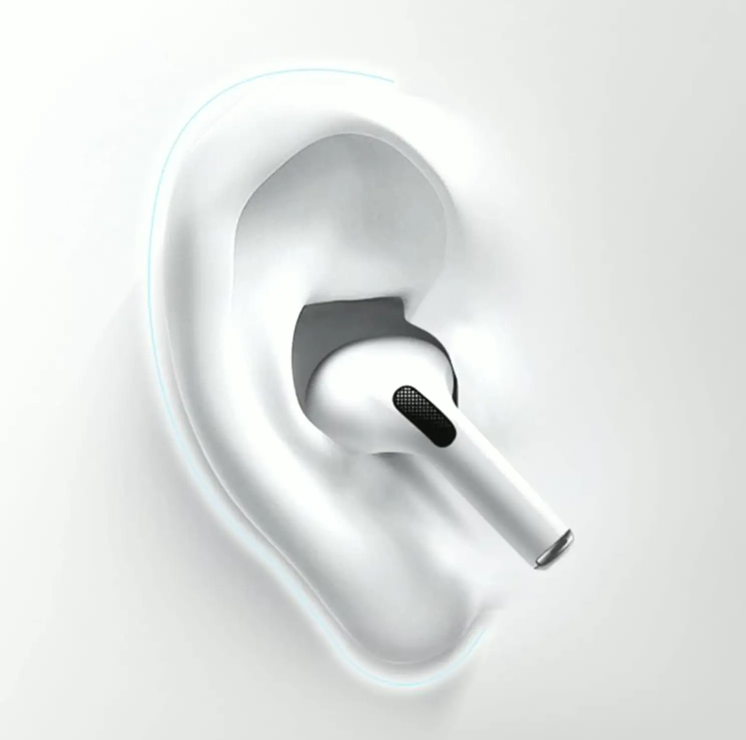 3 Pair Replacement Ear Tips with Sound Isolation Fits Airpods Pro 2nd Gen